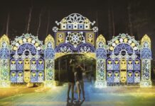 ‘호수의 가을과 겨울 그리고 루미나리에’ 석촌호수 빛 축제 내년 2월까지!