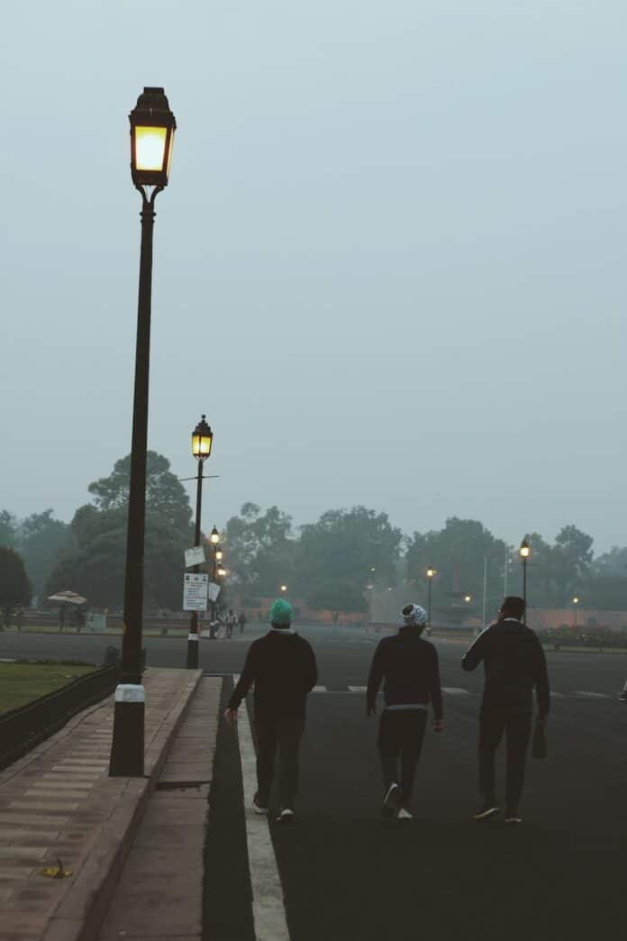 Photo by Ravi Sharma people walking on park during daytime